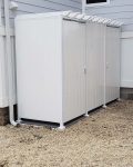 Avcon Enclosures C1 36 - Four Sided Tripple Enclosure 80" Walls