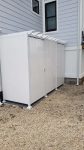 Avcon Enclosures C1 46" - Four Sided Tripple Enclosure 80" White Walls