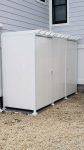 Avcon Enclosures C1 36 - Four Sided Tripple Enclosure 80" Walls