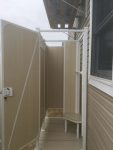 Avcon Enclosures D2 36" X 36" - Three Sided Double Enclosure 72" Walls