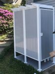 Avcon Enclosures D3 36" X 36" - Double Enclosure 72" Walls