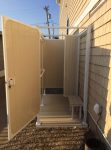 Avcon Enclosures D2 46" X 46" - Three Sided Double Enclosure 80" Walls