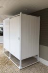 Avcon Enclosures D5 46" X 46" - Four Sided Double Enclosure 72" Walls