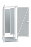 Avcon Enclosures D4 36" X 36" - Double Enclosure 80" Walls