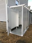 Avcon Enclosures D6 46" X 46" - Four Sided Double Enclosure 72" Walls