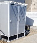Avcon Enclosures D8 46" X 46" - Four Sided Double Enclosure 72" Walls