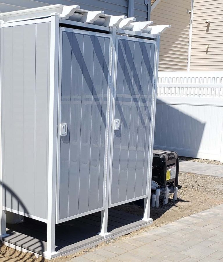 Avcon Enclosures D7 46" X 46" - Double Enclosure 72" Walls