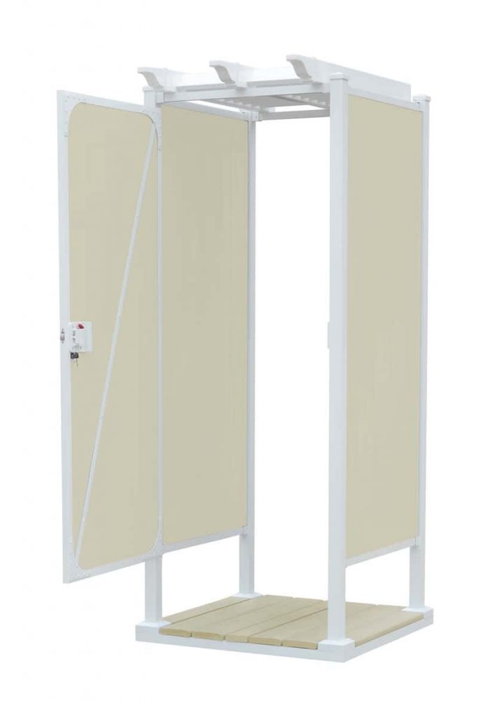 Avcon Enclosures S1 36" X 36" - Three Sided Enclosure 80" Walls