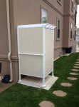 Avcon Enclosures S1 46" X 46" - Three Sided Enclosure 80" Walls