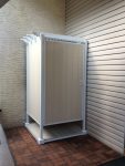 Avcon Enclosures S1 46" X 46" - Three Sided Enclosure 80" Walls