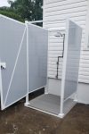 Avcon Enclosures S1 46" X 46" - Three Sided Enclosure 80" Walls