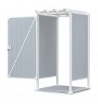 Avcon Enclosures S1 46" X 46" - Three Sided Enclosure 80" Walls