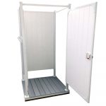 Avcon Enclosures S1 46" X 46" - Three Sided Enclosure 72" Walls