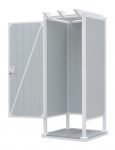 Avcon Enclosures S2 36" X 36" - Four Sided Enclosure 80" Walls