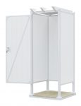 Avcon Enclosures S2 36" X 36" - Four Sided Enclosure 80" Walls