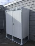 Avcon Enclosures D6 36" X 36" - Four Sided Double Enclosure 72" Walls