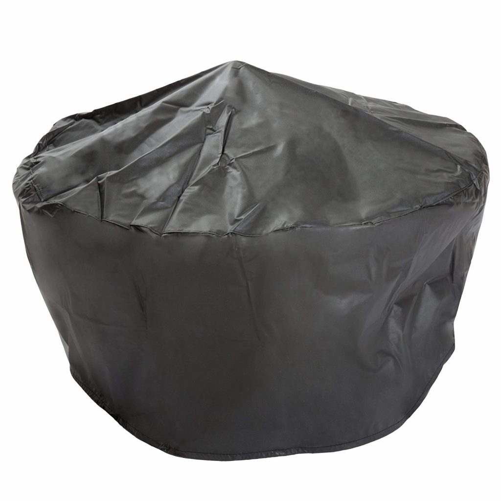 30" Fire Pit With Charcoal Grill And Spark Screen