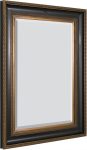 Classic Contour Mirror 24X36 Black Gold
