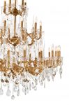 Riviera Grand Chandelier Gold