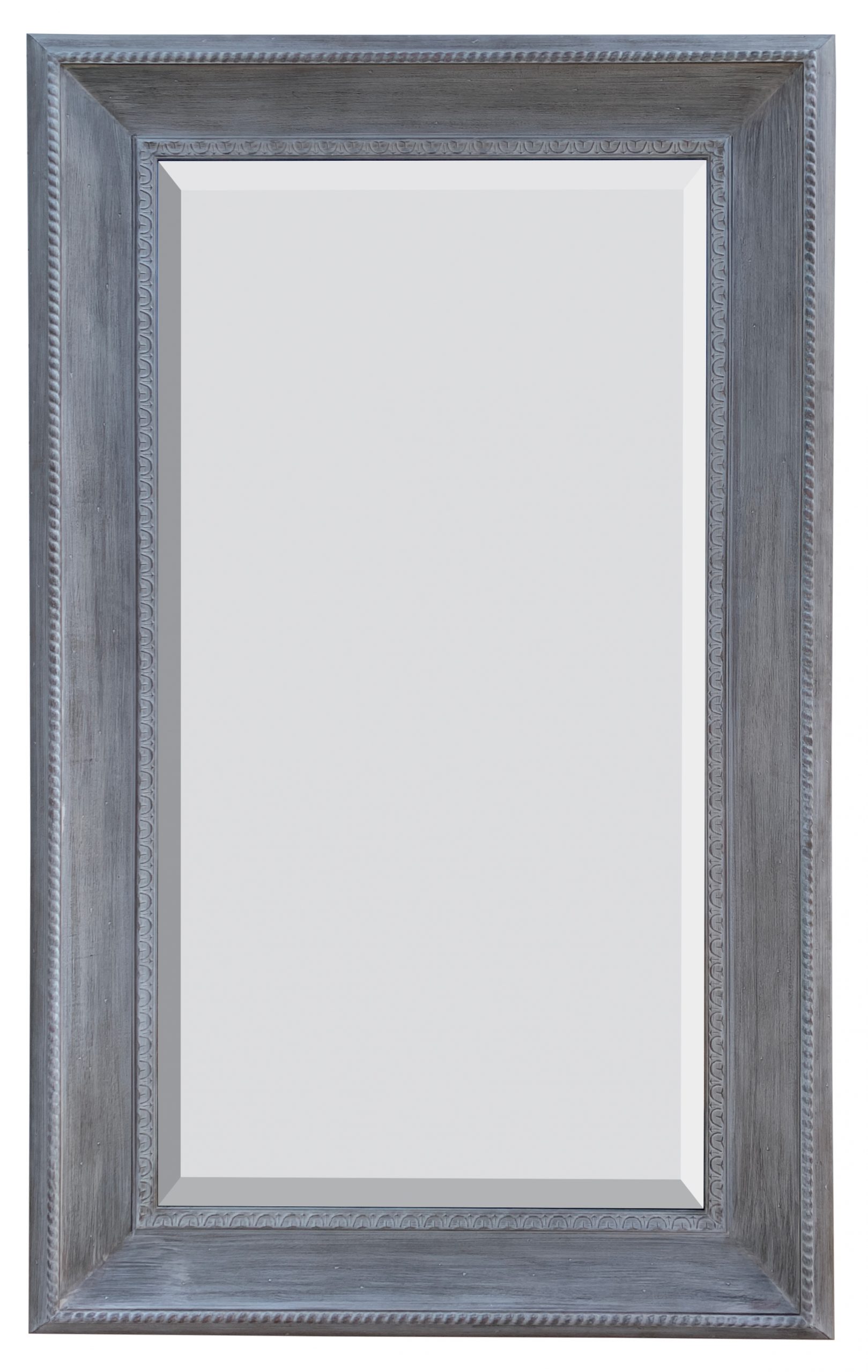 11185080 Seasoned Grand Mirror 36X72 Distressed Seasoned Wood - Image 1