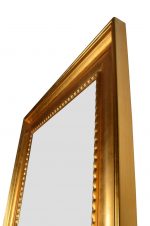 The Mammoth Wood Mirror Gold Leaf - Image 2