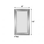 The Mammoth Wood Mirror Gold Leaf - Image 4