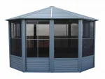 Gazebo Penguin - Florence - Solarium 12x12 Metal Roof - Image 11