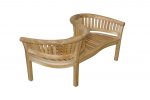 Anderson Teak Curve Love Seat 59"W 28"D 32"H - Image 4