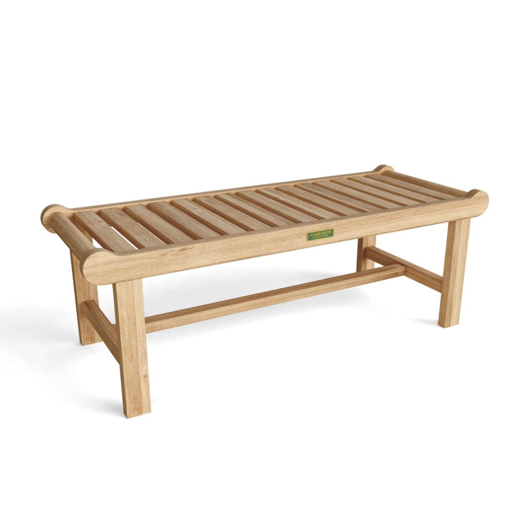 Anderson Teak Cambridge 2-Seater Backless Bench