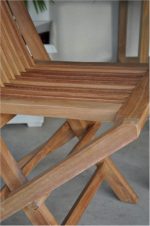 Anderson Teak Bristol Folding Chair - Image 3