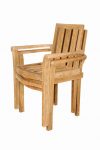 Anderson Teak Classic Stackable Armchair (Fully Built & 4 pcs in a box)