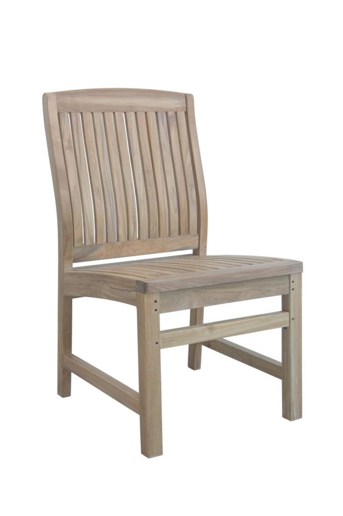 Anderson Teak Sahara Non Stack Dining Side Chair