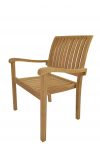 Anderson Teak Aspen Stackable Armchair (Fully Built & 4 pcs in a box)