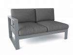 Anderson Teak Lucca Left Loveseat