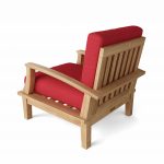 Anderson Teak Brianna Deep Seating Armchair + Cushion - Image 2