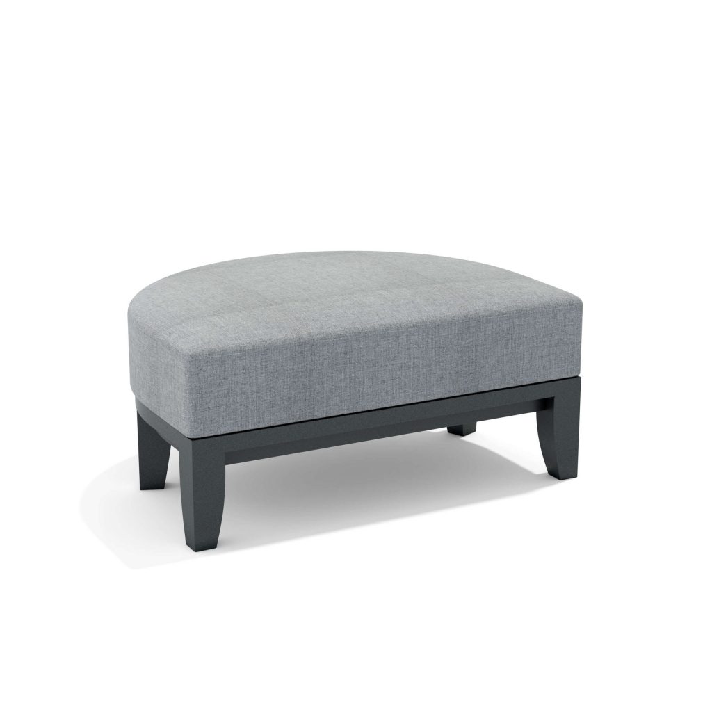 Anderson Teak Coronado Deep Seating Aluminum Ottoman
