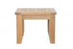Anderson Teak Luxe Square Side Table - Image 3