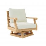 Anderson Teak Riviera Swivel Armchair + Cushion