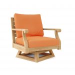 Anderson Teak Riviera Swivel Armchair + Cushion - Image 6