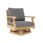 Anderson Teak Riviera Swivel Armchair + Cushion - Image 8