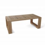Anderson Teak Capistrano Rectangular Coffee Table - Image 2