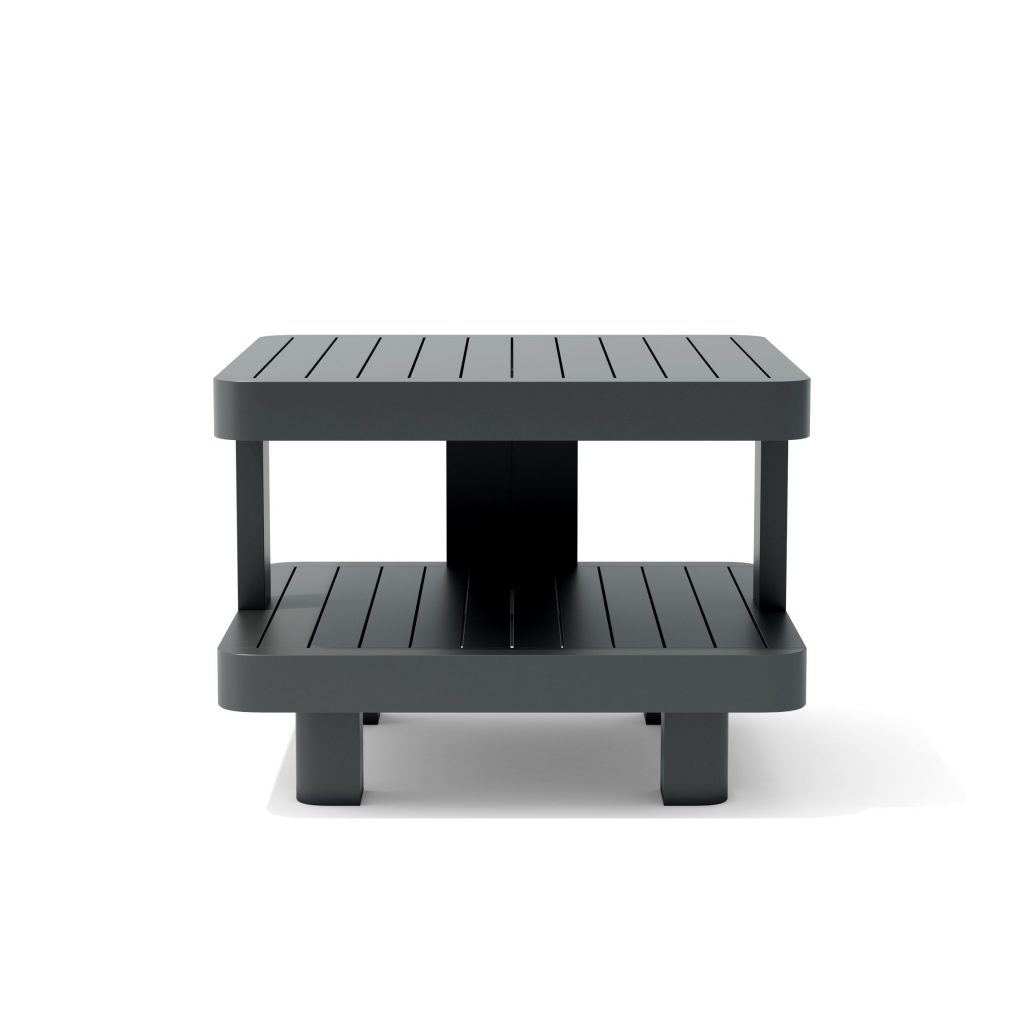 Anderson Teak Granada Aluminum Side Table