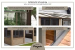 Gazebo Penguin - Florence - Wall Mounted Solarium 10x16 Polycarbonate Roof - Image 5