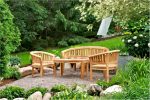 Anderson Teak Curve 4-Pieces Conversation Set - Image 3
