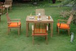 Anderson Teak Windsor Brianna 5-Pieces Dining Table Set - Image 6