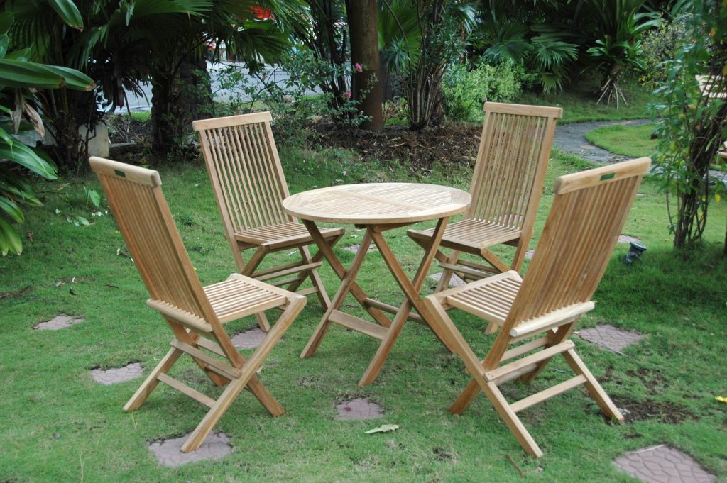 Anderson Teak Windsor Classic 5-pieces bistro set