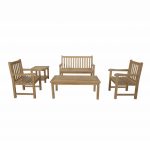 Anderson Teak Classic 2-Seater 5-Pieces Conversation Set - Image 5