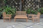 Anderson Teak Classic 2-Seater 5-Pieces Conversation Set