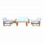 Anderson Teak Capistrano 5-Piece Deep Seating Sofa Collection - Image 5