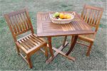 Anderson Teak Rialto 3-Pieces Dining Set - Image 3